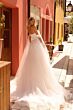 Amarra 85703 Hollie Off-The-Shoulder Cape Sleeve Wedding Dress