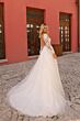 Amarra 84220 Bishop Sleeve Square Neck Wedding Gown