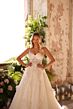 Amarra 44014 Chelsea Scoop Back Sweetheart Neck Wedding Dress