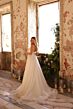 Amarra 44020 Caroline Illusion Bodice Scoop Back Wedding Dress