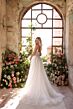 Amarra 44021 Riley Illusion Bodice V-Neck Spaghetti Strap Wedding Gown