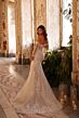 Amarra 44024 Catherine Removable Sleeve Mermaid Wedding Dress