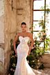 Amarra 89107 Harper Corset Bodice Petal Train Bridal Dress