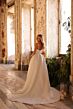 Amarra 89145 Rachel Draped Bodice Peek-A-Boo Neck Bridal Gown