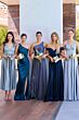 Andrea and Leo 7450 One Shoulder A-Line Strappy Back Evening Dress