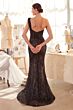 Andrea and Leo A1392 One-Shoulder Beaded Mother Of The Bride Dress