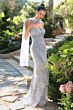 Andrea and Leo A1484 Sweetheart Neck Beaded Strapless Dress