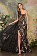 Andrea and Leo A1502 Penelope One Shoulder Embellished Dress