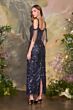 Andrea and Leo A1511 Clara Cold Shoulder Ankle-Length Dress