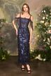 Andrea and Leo A1511 Clara Cold Shoulder Ankle-Length Dress