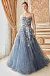 Andrea and Leo A0890 Strapless Embroidered Dress