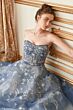 Andrea and Leo A0890 Strapless Embroidered Dress