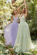 Andrea and Leo A1206 Prairie Skirt Halter Neck Dress