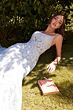 Andrea and Leo A1235 Scoop Neck A-Line Dress