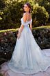 Andrea and Leo A1246 Off-The-Shoulder Illusion Corset Dress