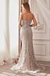 Andrea and Leo A1256 Beaded Sweetheart Neck Dress