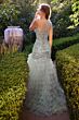 Andrea and Leo A1260 Asymmetric Neck Tiered Skirt Dress
