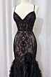 Andrea and Leo A1299 Lace-Up Back Ruffle Skirt Dress