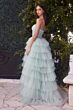 Andrea and Leo A1331 Ruffle Skirt Polka Dot Dress