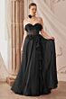Andrea and Leo A1341 Ruffle Sweetheart Neck Dress