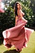 Andrea and Leo A1341 Ruffle Sweetheart Neck Dress