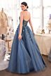 Andrea and Leo A1399 Floral Choker Strapless Corset Dress