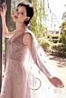 Andrea and Leo A1459 Cape Train Embroidered Corset Dress