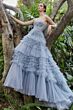 Andrea and Leo A1017 Corset Top Strapless Dress