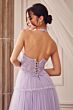 Andrea and Leo A1206 Prairie Skirt Halter Neck Dress