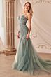 Andrea and Leo A1232 Illusion Corset Mermaid Dress
