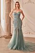 Andrea and Leo A1232 Illusion Corset Mermaid Dress