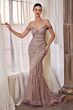 Andrea and Leo A1257 Off-The-Shoulder Embellished Dress