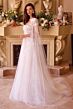 Andrea and Leo WL030 Sheer Cape Sweetheart Neck Wedding Dress