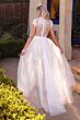 Andrea and Leo A1066 Overskirt Illusion Bodice Off White Wedding Dress