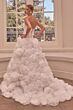 Andrea and Leo WL092 Rosette Skirt Lace Corset Bridal Gown