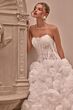 Andrea and Leo WL092 Rosette Skirt Lace Corset Bridal Gown