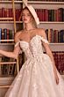 Andrea and Leo WL093 Tulle Off The Shoulder Corset Wedding Gown