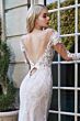 Andrea and Leo A1022 Plunging Neckline Wedding Dress
