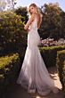 Andrea and Leo A1039W Bow Strap Plunging Sides Wedding Dress