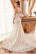 Andrea and Leo A1104W Off-The-Shoulder Sleeve Corset Top Wedding Gown