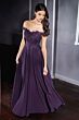 LaDivine 7258 Chiffon A-Line Scalloped Neck Evening Dress