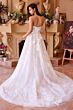 Andrea and Leo WL034 Plunging Neck A-Line Lace Wedding Gown