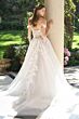 Andrea and Leo WL057 Off The Shoulder Floral Wedding Dress