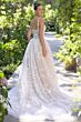 Andrea and Leo WL058 Applique Strap Plunging Neck Bridal Gown