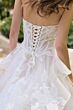 Andrea and Leo WL059 Layered Skirt Sweetheart Neck Bridal Gown