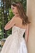 Andrea and Leo WL061 Scalloped Neck Basque Waist Bridal Gown