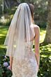 Andrea and Leo WL062 Corset Bodice Strapless Applique Bridal Dress