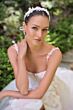Andrea and Leo WL063 Plunging Neck A-Line High Slit Wedding Gown