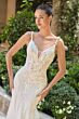 Andrea and Leo WL066 Illusion Lace-Up Back Mermaid Wedding Dress