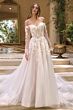 Andrea and Leo WL067 Victoria Long Sleeve Off Shoulder Wedding Dress